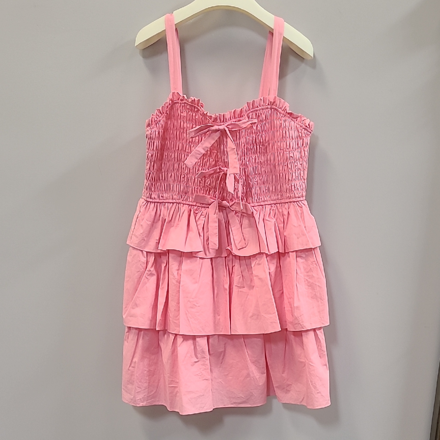 Supper Cute Light Pink Mini Dress